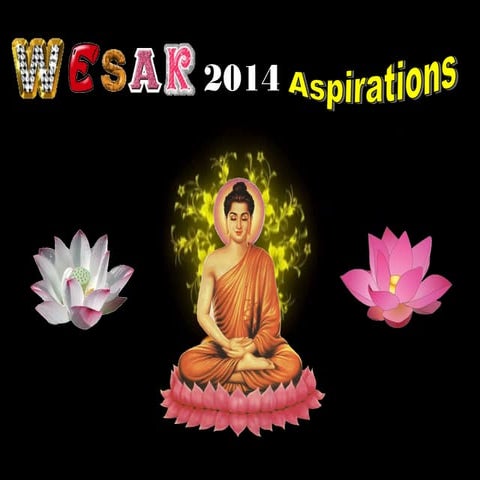 Wesak 2014 Aspirations