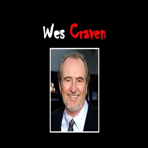 Wes craven