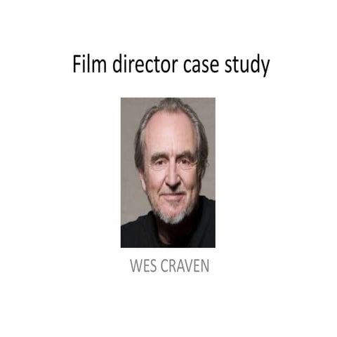 Wes craven