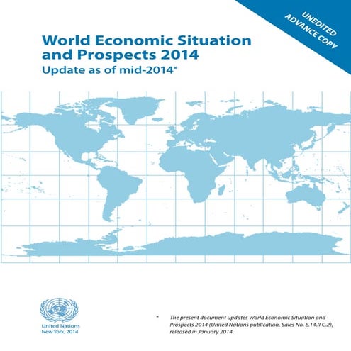 World Economic Situation and Prospects 2014 - Update as of mid-2014
