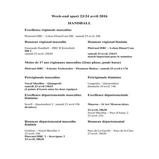 Sports : le programme du week-end