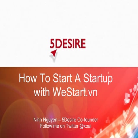How to start a startup with WeStart.vn