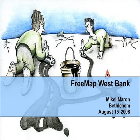 Palestine West Bank Free Map Introduction