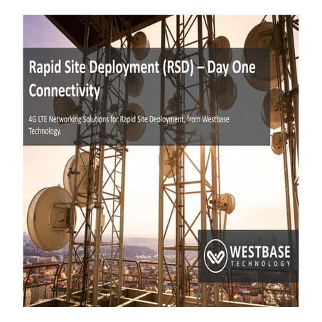 CD Winter 2015 - Rapid Site Deployment (Westbase Technology)