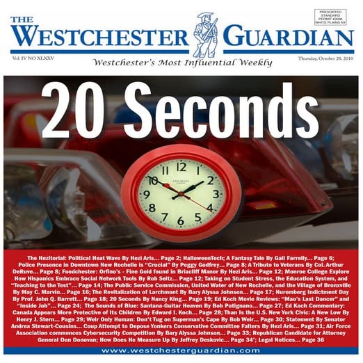 Westchester Guardian October 28, 2010  Edition