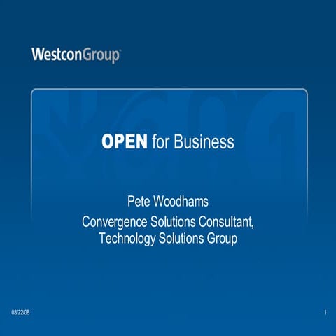 Westcon Group Corporate For Von Show Final