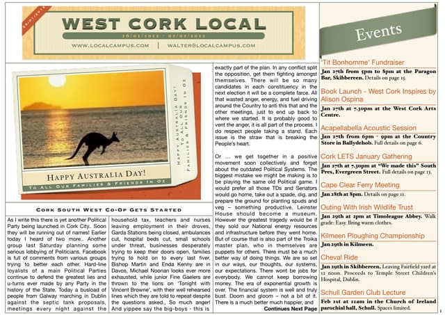West cork local 26 jan