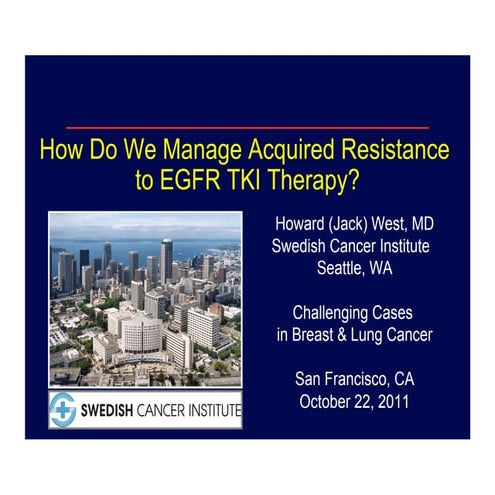 West egfr mutation acquired resistance