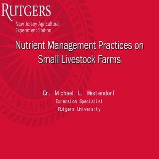 Westendorf small farms talk