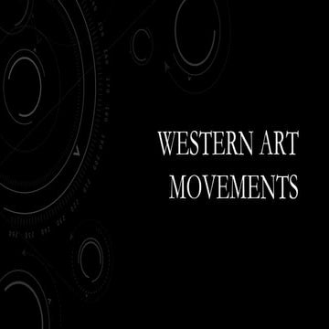 Western Art Movements