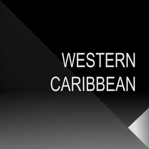Western caribbean (geography)