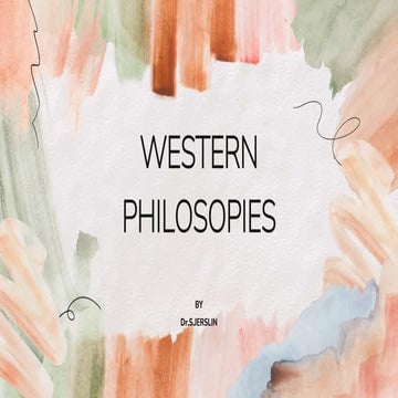 WESTERN Philosopies.pptx