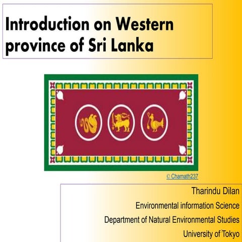 Western province of sri lanka