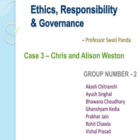 Weston case group 2 section b