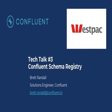 Westpac AU - Confluent Schema Registry