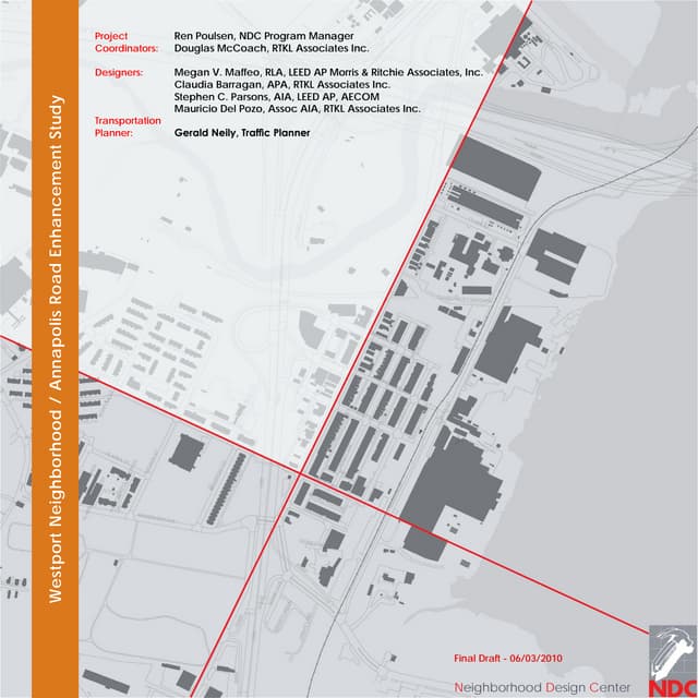 Westport Neighborhood Annapolis Road Enhancement Study