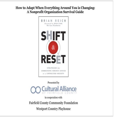 Shift & Reset Event - Westport Country Playhouse