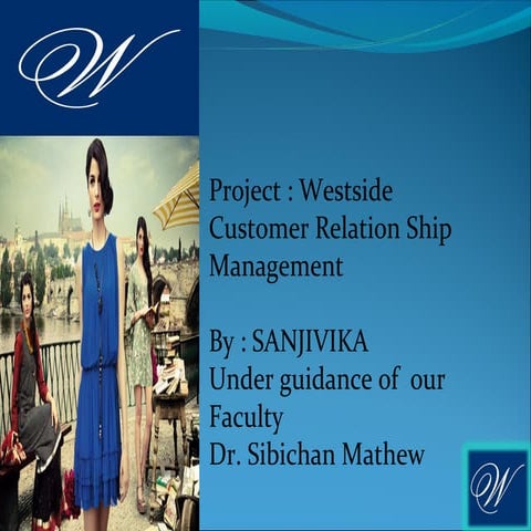 Westside crm ppt