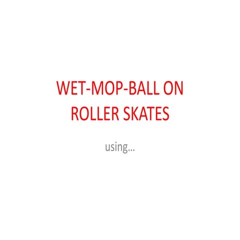 Wetmopballonrollerskates