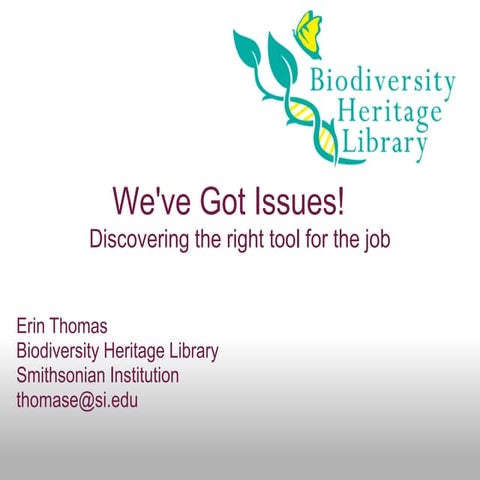 We've Got Issues: Issue Tracking and Workflow in the Digital Library