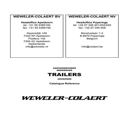 Weweler рессоры