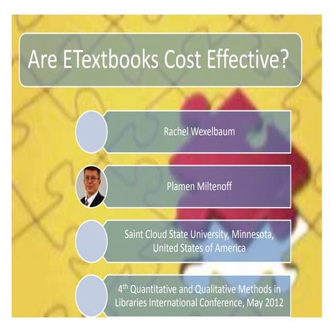 Are ETextbooks Cost Effective?