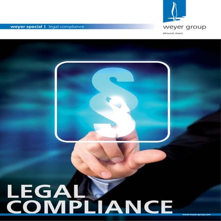 Legal Compliance | weyer special