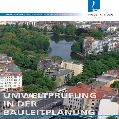 Umweltprüfung in der Bauleitplanung | weyer spezial