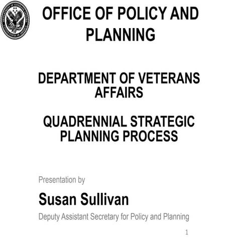 Quadrennial Strategic Planning Process