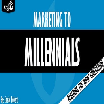 WFA 2017 - Marketing to Millennials