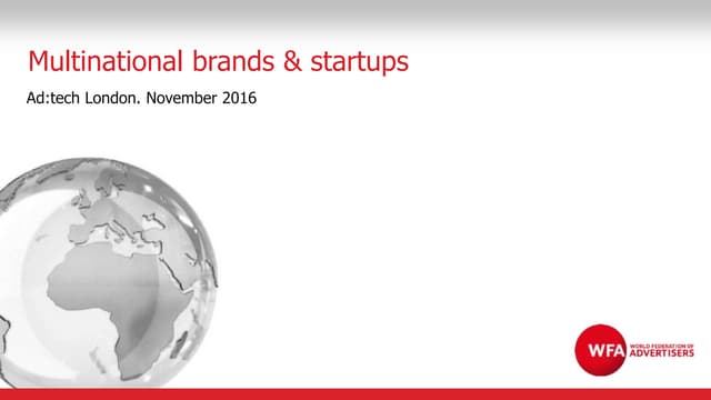 Rob Dreblow, WFA: How can brands and start-ups make collaboration more effect...