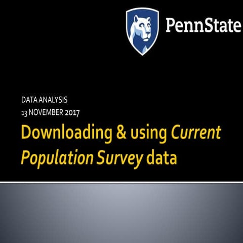 Class Meeting 12 -- WF ED 540 -- Fall Semester 2017