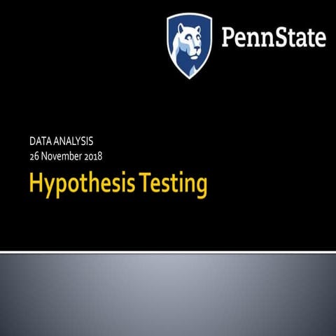 WF ED 540 Hypothesis Testing - 2018