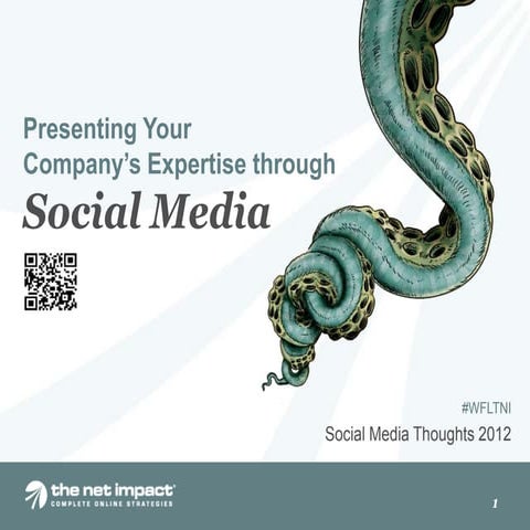 Presenting Your Company's Expertise Through Social Media