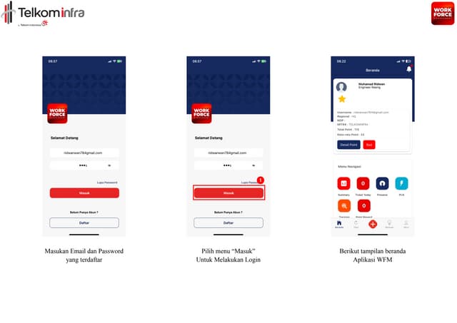 WFM Reeng User Guide telekomunikasi indonesia | PDF