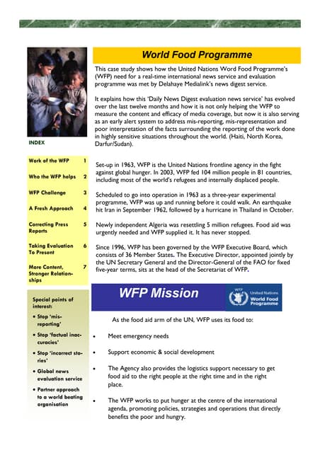 U.N, World Food Program