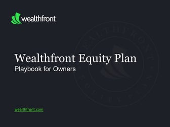 Wealthfront Equity Plan
