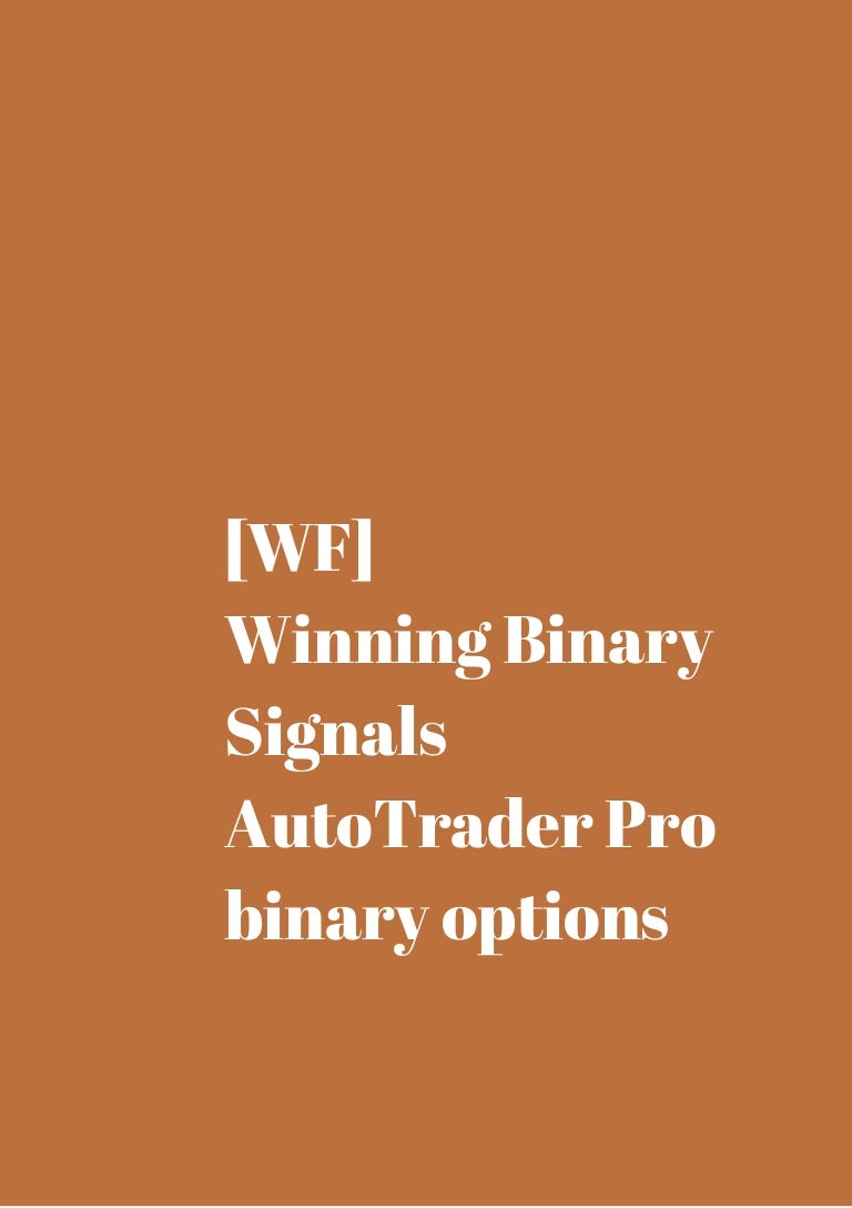 Quantum binary signals auto trader