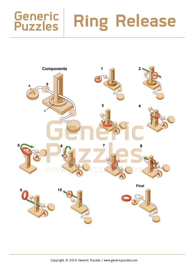 Generic Puzzles Ring Release 5"