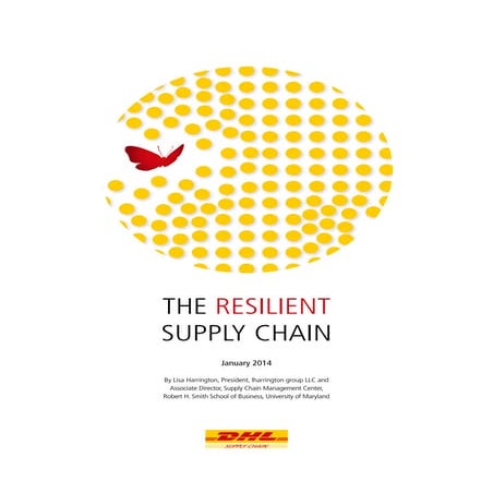The Resilient Supply Chain