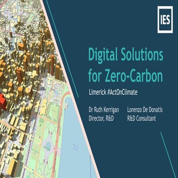 Digital Solutions for Zero-Carbon: Limerick #ActOnClimate