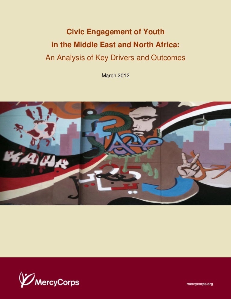 Civic Engagement Of Youth In The Middle East And North Africa An Ana