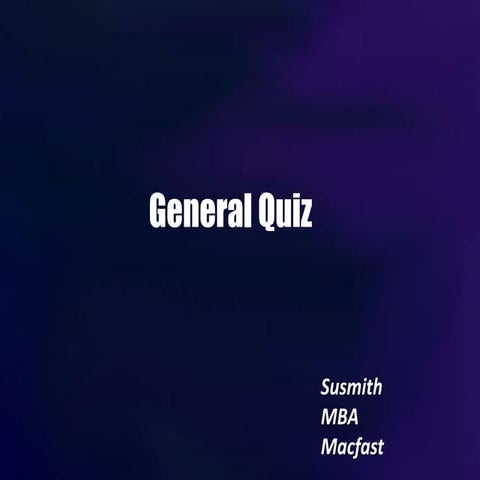 KBC model Quiz