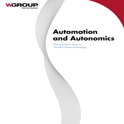 Understanding Automation and Autonomics
