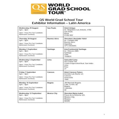 Feria Internacional de Posgrados