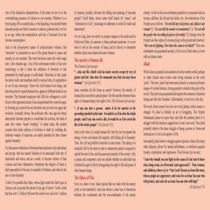 Whar does islam say about terrorism