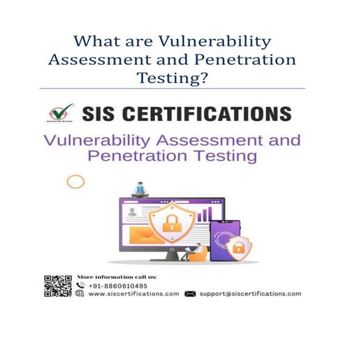 What are Vulnerability Assessment and Penetration Testing? | PDF ...