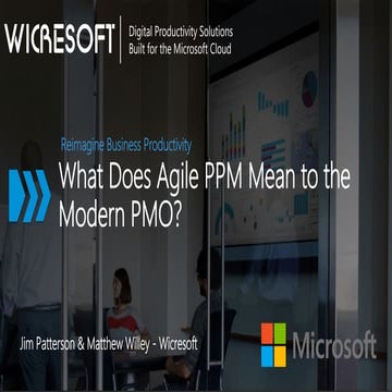 What Does Agile Mean to the Modern PMO