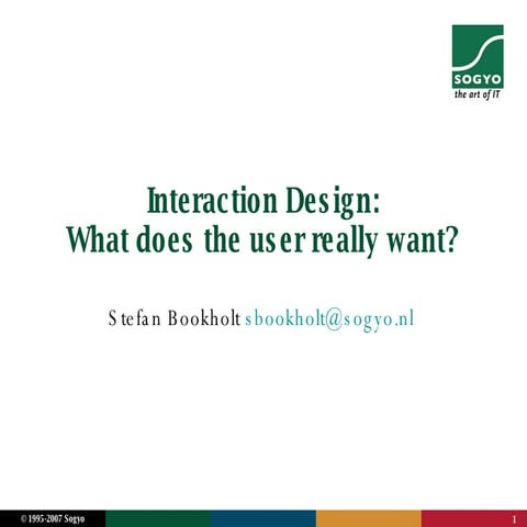 What Does The User Really Want