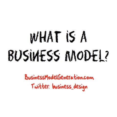 What Is A Business Model
